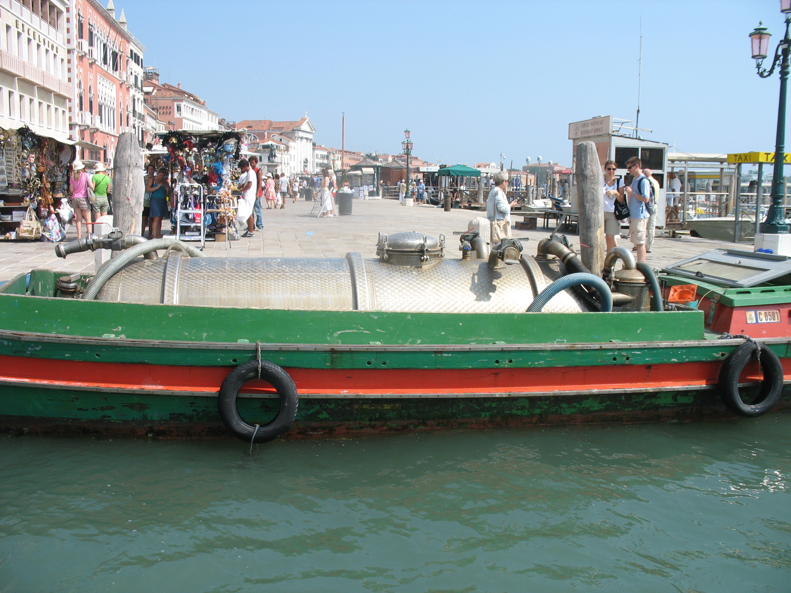 St Marco drain boat