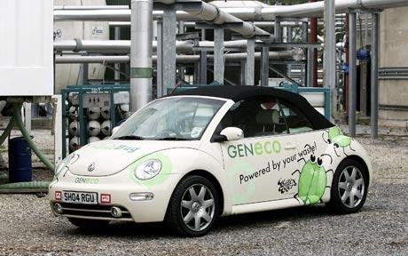 Methane powered beetle